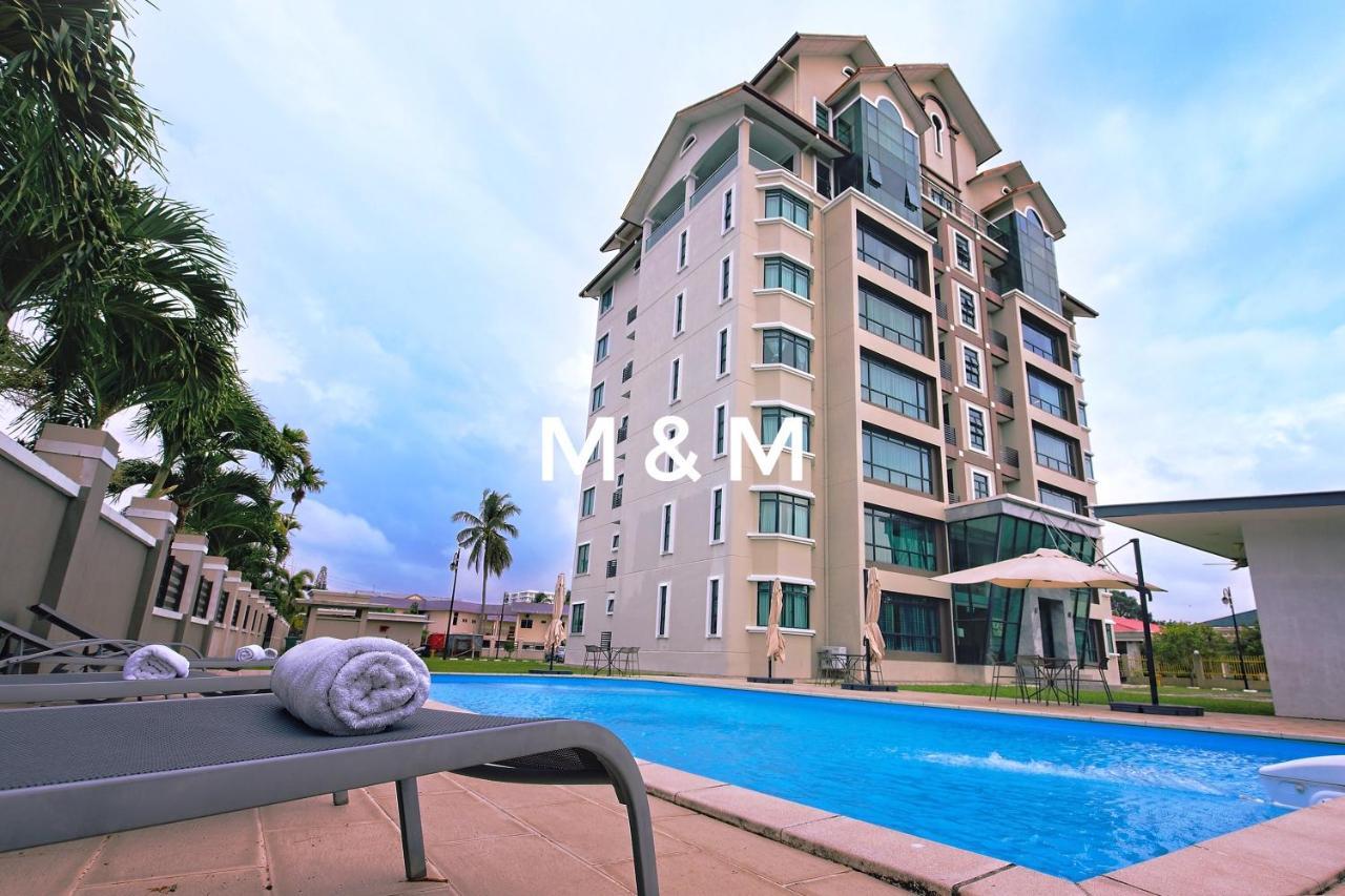 Aa Residen Luxury Condo Homestay 18Mins Walk Tanjung Aru Beach & Golf Course, Not Beach Side Resort Kota Kinabalu Dış mekan fotoğraf