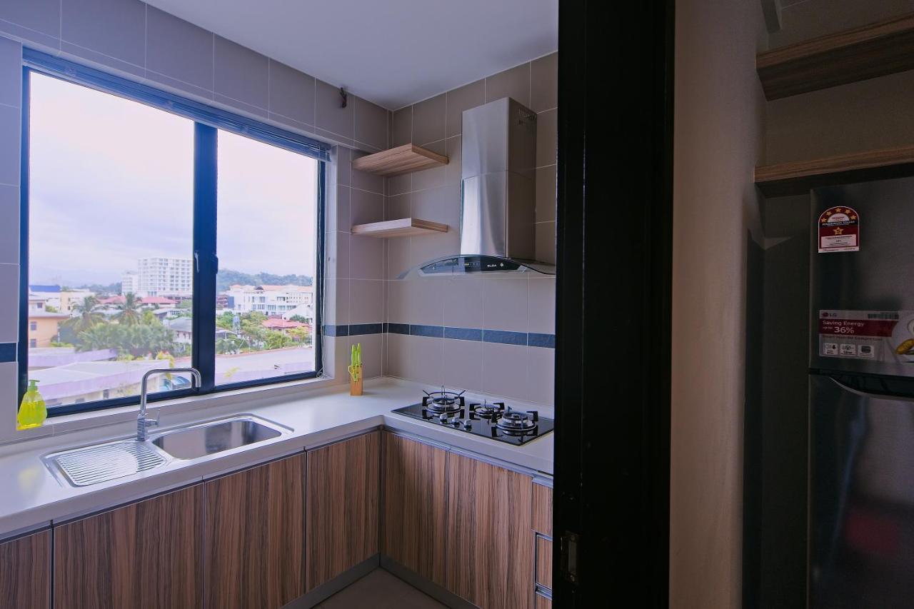 Aa Residen Luxury Condo Homestay 18Mins Walk Tanjung Aru Beach & Golf Course, Not Beach Side Resort Kota Kinabalu Dış mekan fotoğraf