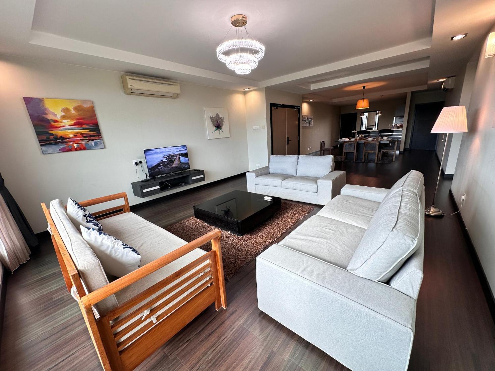 Aa Residen Luxury Condo Homestay 18Mins Walk Tanjung Aru Beach & Golf Course, Not Beach Side Resort Kota Kinabalu Dış mekan fotoğraf